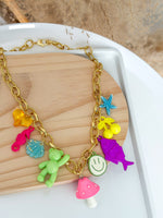 Load image into Gallery viewer, Colorful Charms Necklace
