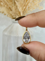 Load image into Gallery viewer, Clear zirconia Charms

