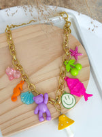 Load image into Gallery viewer, Colorful Charms Necklace

