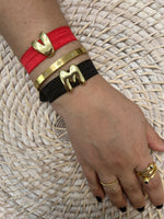 Load image into Gallery viewer, Letter Elastic Bracelet
