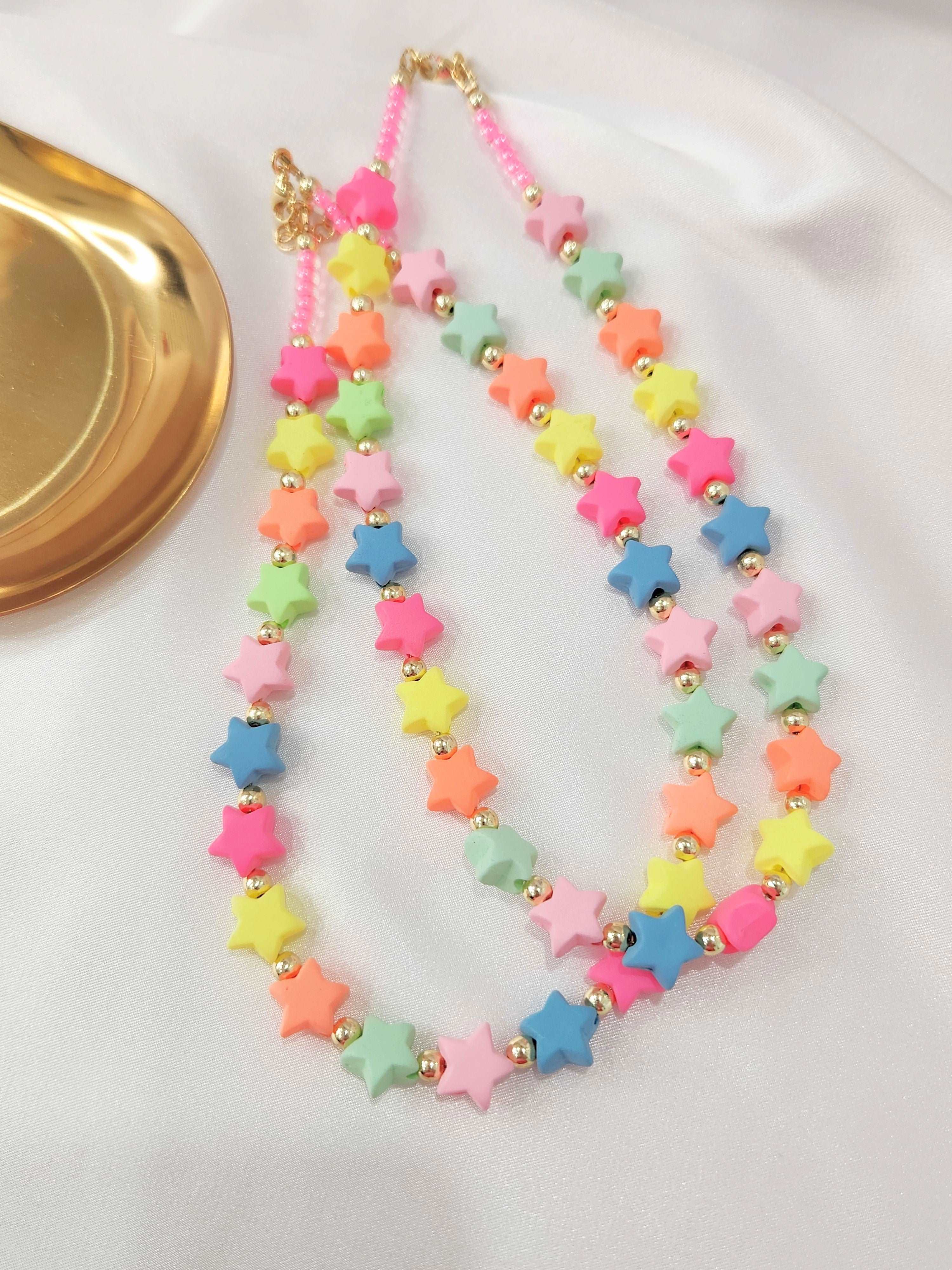 Colorful Stars Necklace