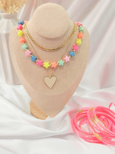 Colorful Stars Necklace