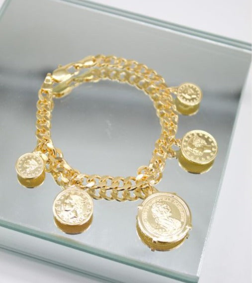 Coin Bracelet